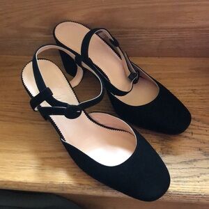 Brand New Black Sling Backs